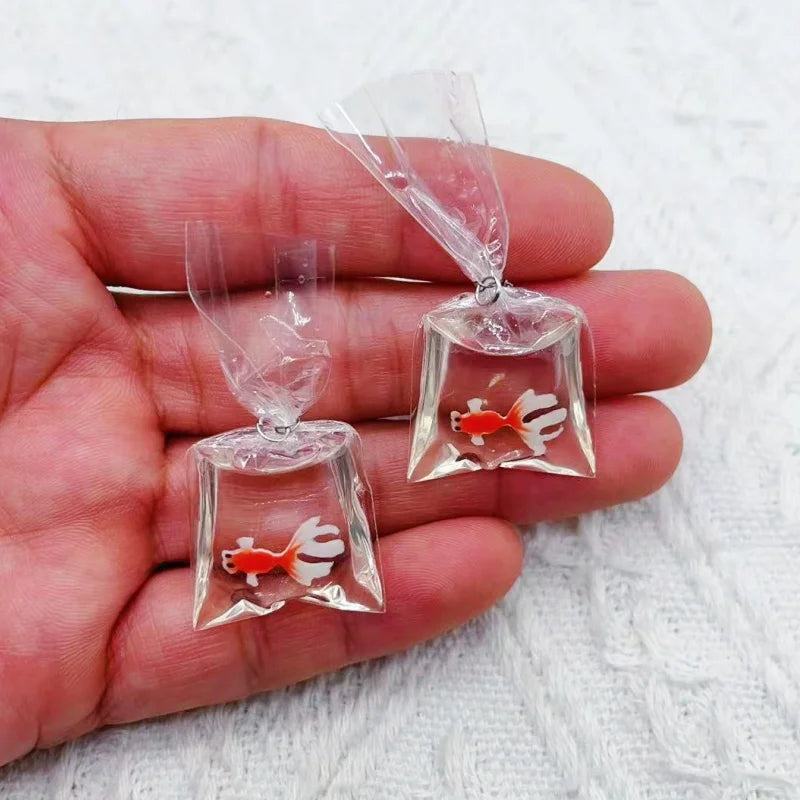 Coral Fish bag Charm