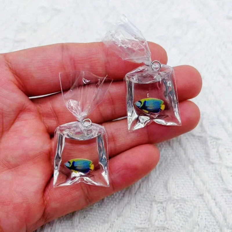 Coral Fish bag Charm