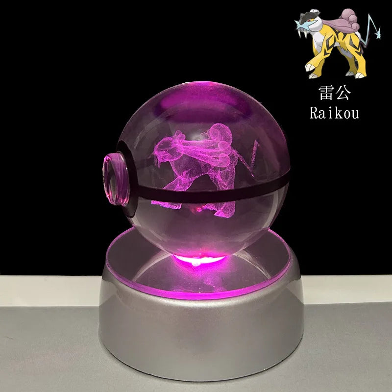 3D Crystal Pocket monster Ball