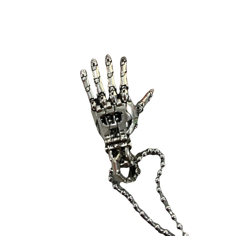 Mechanical Bionic Hand Pendant