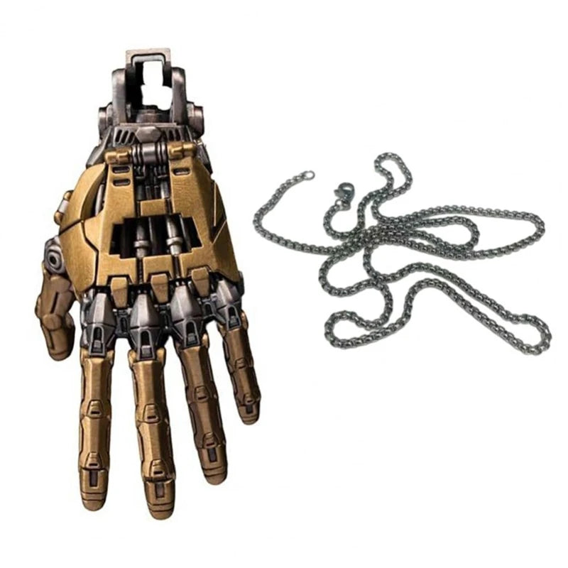 Mechanical Bionic Hand Pendant