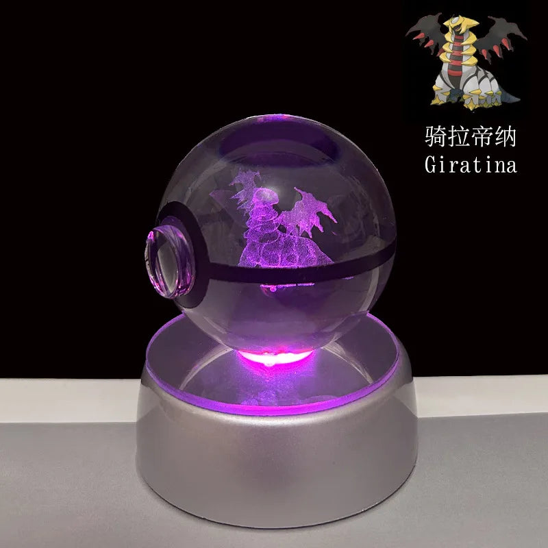 3D Crystal Pocket monster Ball
